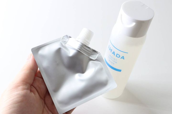 使い切りアルミパウチ20ml 3枚入 使用例