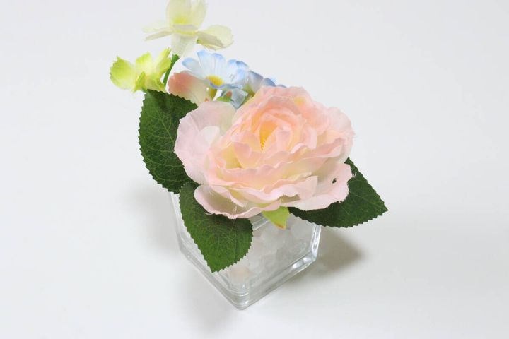 ダイソー 小花ポット フェイク