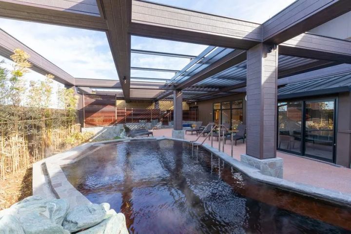 湯舞音 袖ケ浦店の露天風呂