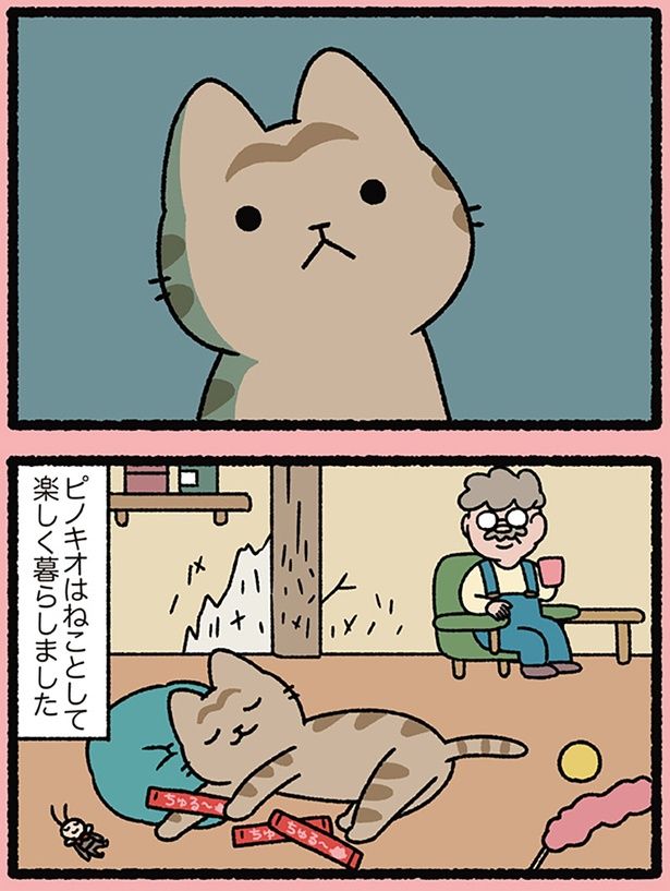 ねことして楽しく暮らしました （C）ぱんだにあ／KADOKAWA