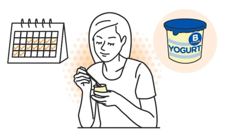 毎日の小さな習慣の積み重ねで対策することを伝えるビジュアル