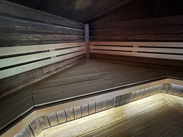 一番上段の角は熱さを感じる