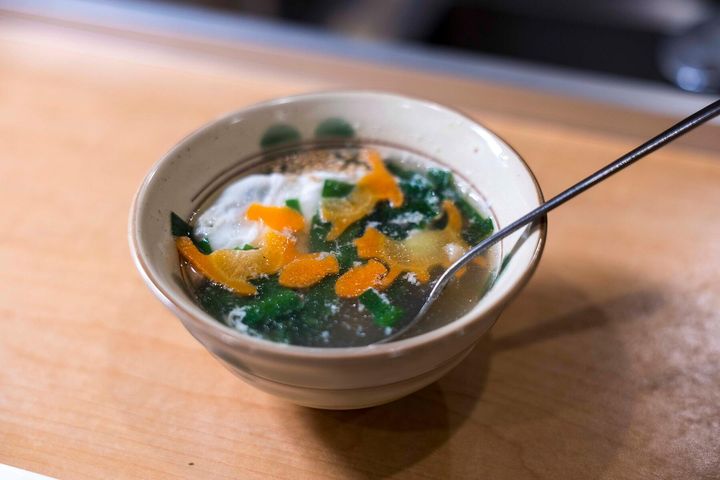 たまごと野菜のスープ