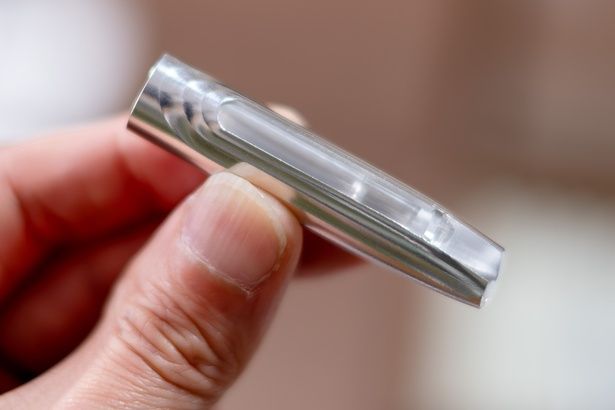 美しい波紋を生み出す切削加工は、最も苦労したポイントのひとつ