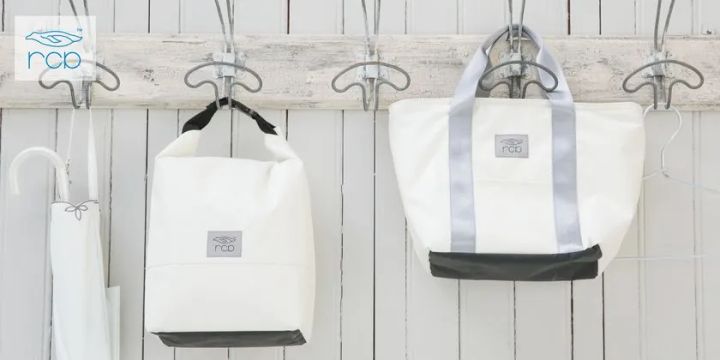 保冷トップロールバッグと保冷ランチバッグ