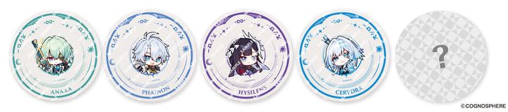 【第2弾：5月15日（金）～】コラボ限定すし皿（4種+シークレット1種）