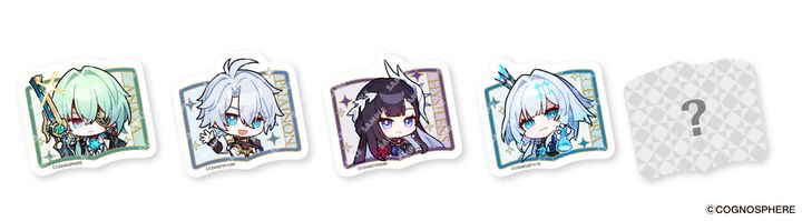 【第2弾：5月15日（金）～】コラボ限定ステッカー（4種+シークレット1種）