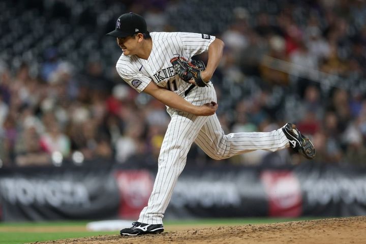 ロッキーズの菅野智之（C）Getty Images