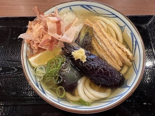 新作の「なすおろし冷かけうどん」