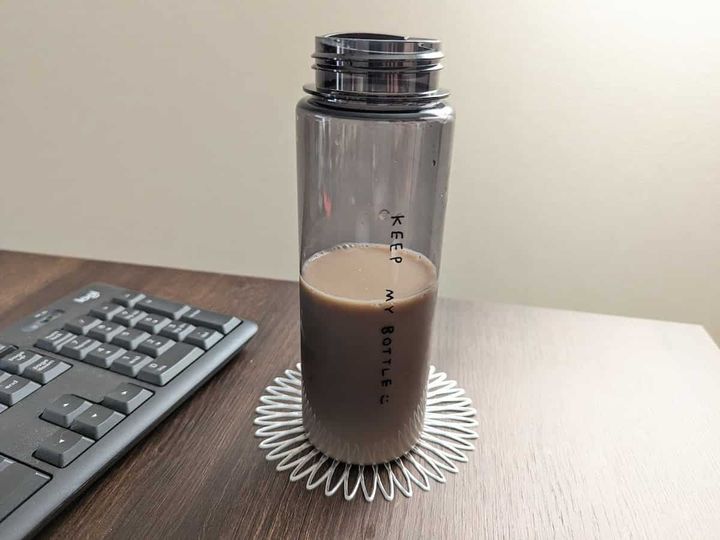 キャンドゥ ドリンクボトル ５００ｍｌ ゆる英字ＡＳ 使用例