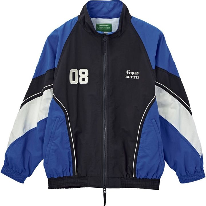 ナイロンのブルゾン￥35,200（グリーンバター／ジャック・オブ・オール・トレーズ プレスルーム）