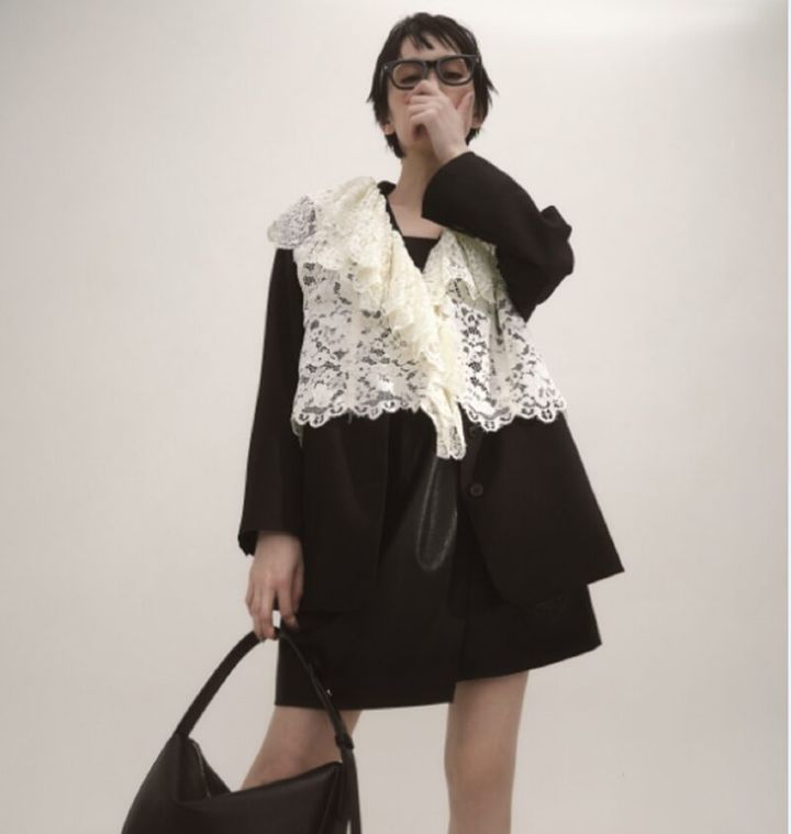 大人のレースコーデ