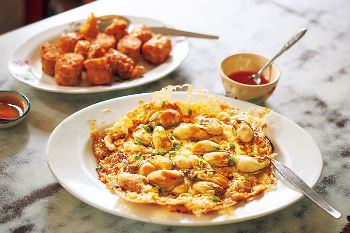 バンコク〈フアヒン・ポチャナー〉オムレツ・オースワン