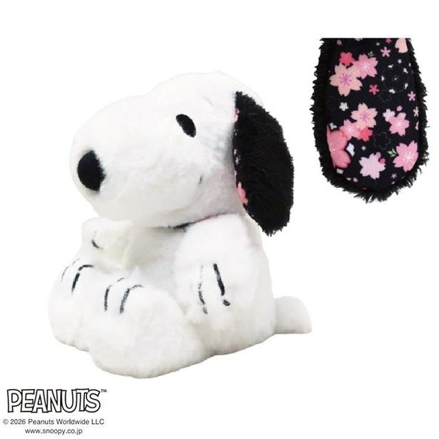「FUWAKUTA ぬいぐるみ スヌーピー 桜」(2530円)
