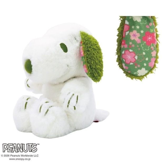 「FUWAKUTA ぬいぐるみ スヌーピー 抹茶」(2530円)