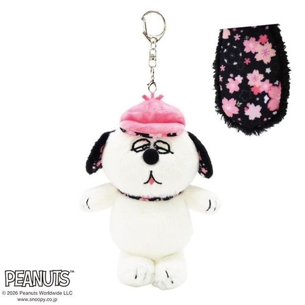 「ぬいぐるみキーホルダー オラフ 桜」(2420円)