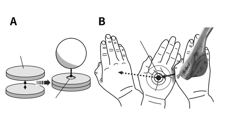 バンカーショットの自宅練習を試みる！ゴルフを科学的に分析