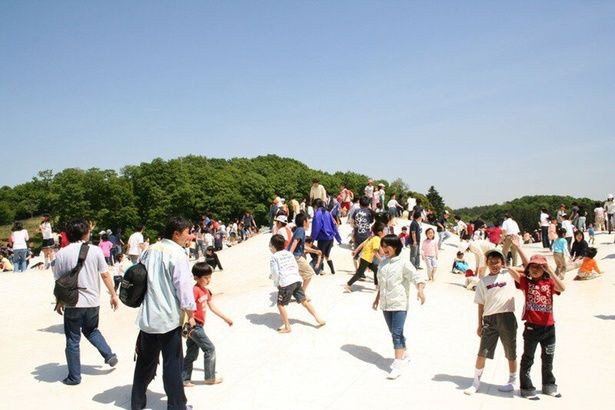 「国営武蔵丘陵森林公園」には、ぽんぽこマウンテンなど、子ども向けの遊び場がたくさん 画像提供：国営武蔵丘陵森林公園