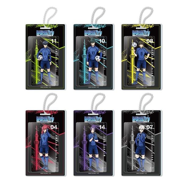 「ブリスター風キーホルダー」(全6種・各1210円) 