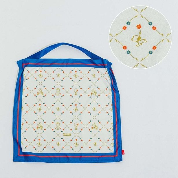 「スカーフトートバッグ 50's フラワー」