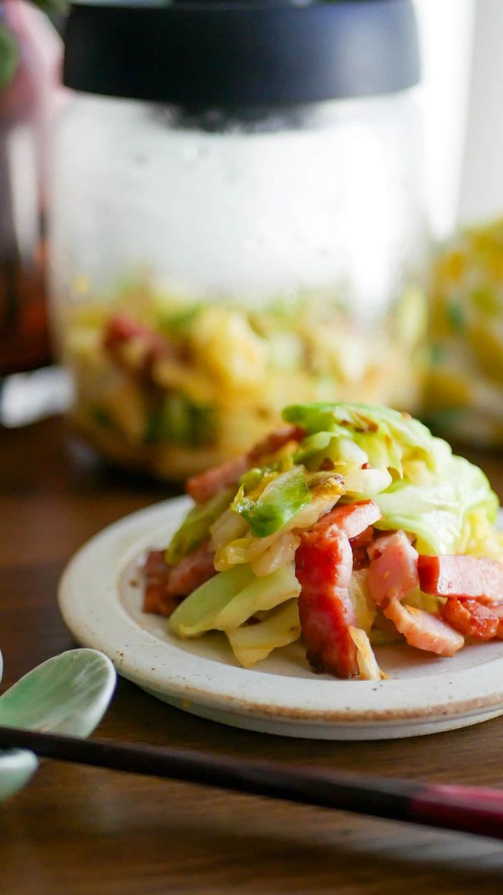 春キャベツの作り置き