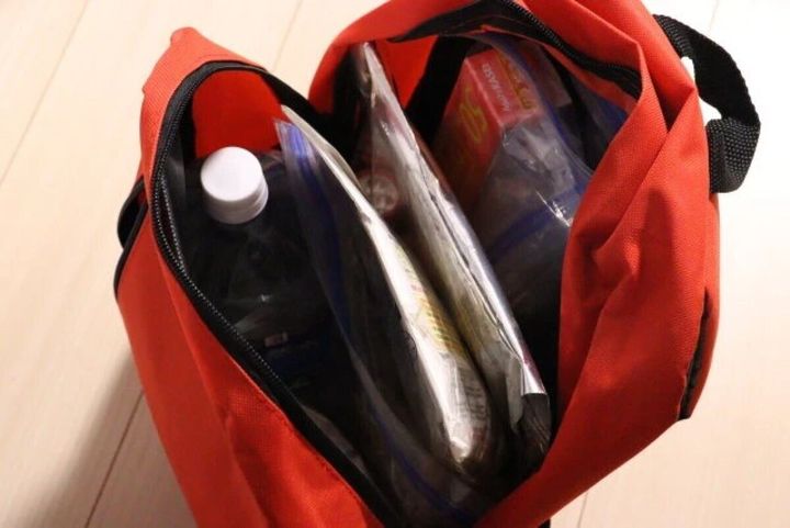 ダイソーの防災リュックのサイズと容量
