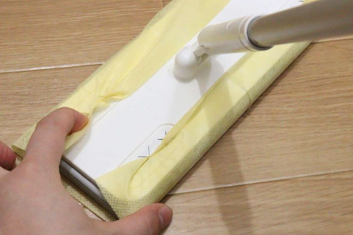 ダイソー 化学ぞうきん からっぷきん 使用例 ワイパー