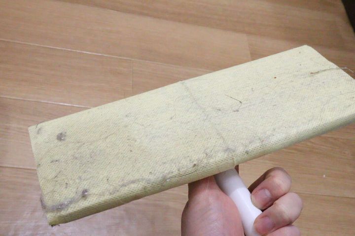 ダイソー 化学ぞうきん からっぷきん 使用例 ワイパー フローリング