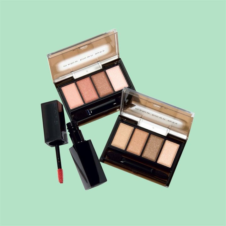 【4/25発売】KATEのブラウンアイシャドウと赤リップ♡