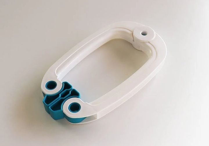 ダイソーのがっちりふとんばさみ グリーン