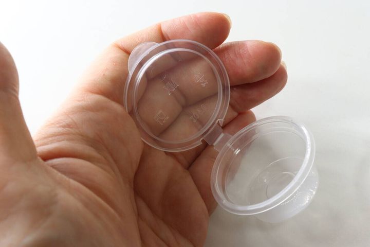 使い切りクリームケース 6個入 構造