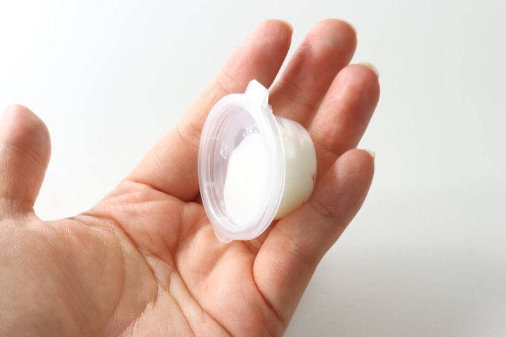 使い切りクリームケース 6個入 使用例