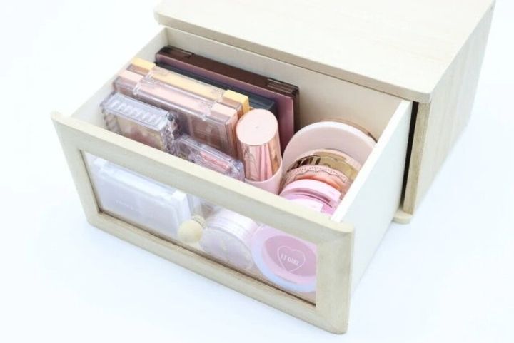 ダイソーの引き出し木製収納の引き出しのサイズ