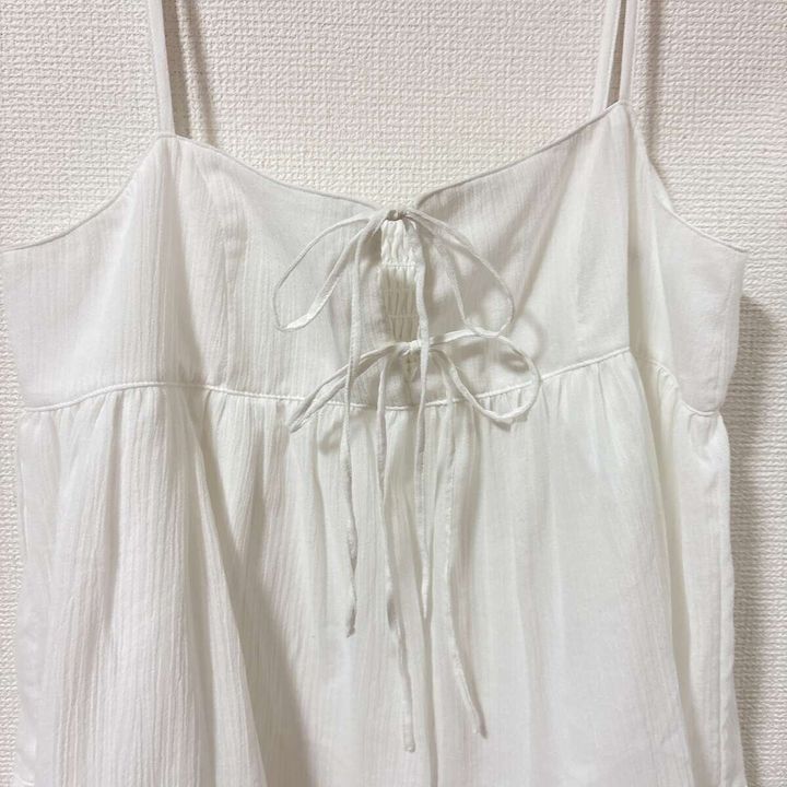 GU キャミソールチュニック リボン ディテール