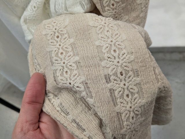 パンツの生地感