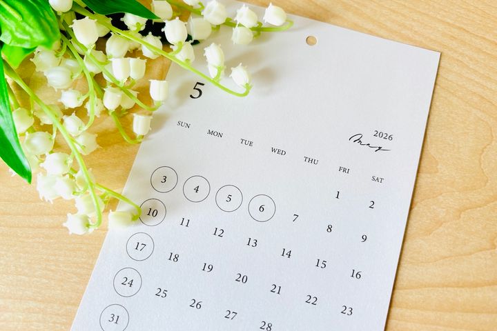 5月のカレンダー