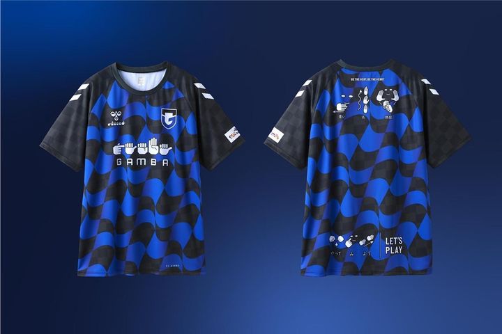 画像5: 『子どもたちの笑顔に』 hummel、ガンバ大阪とともに「手話シャツ」寄付で聴覚障がい者支援！