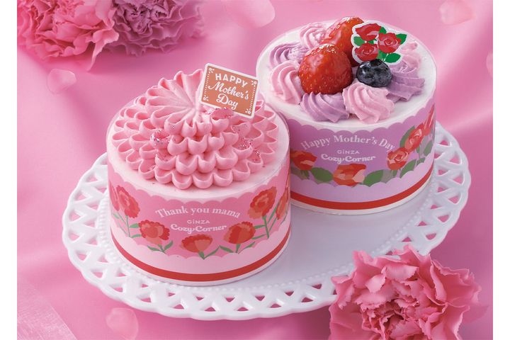 【銀座コージーコーナー】母の日ケーキが登場！