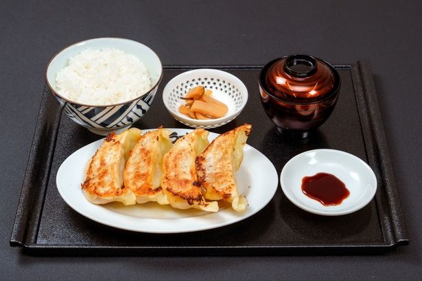 くろはかま亭「ようすけ餃子定食」(980円)