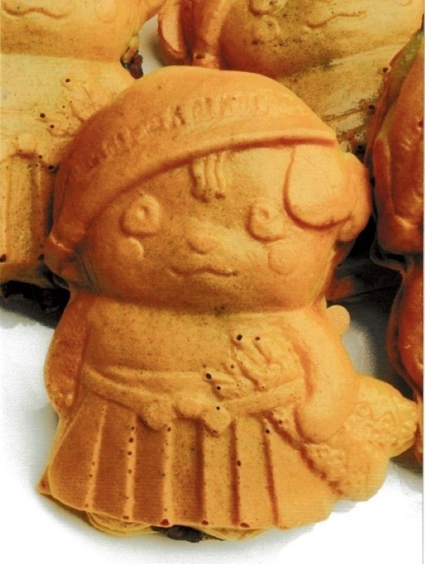 旅のイロドリカフェ「さのまる焼き あんこ味」(280円)