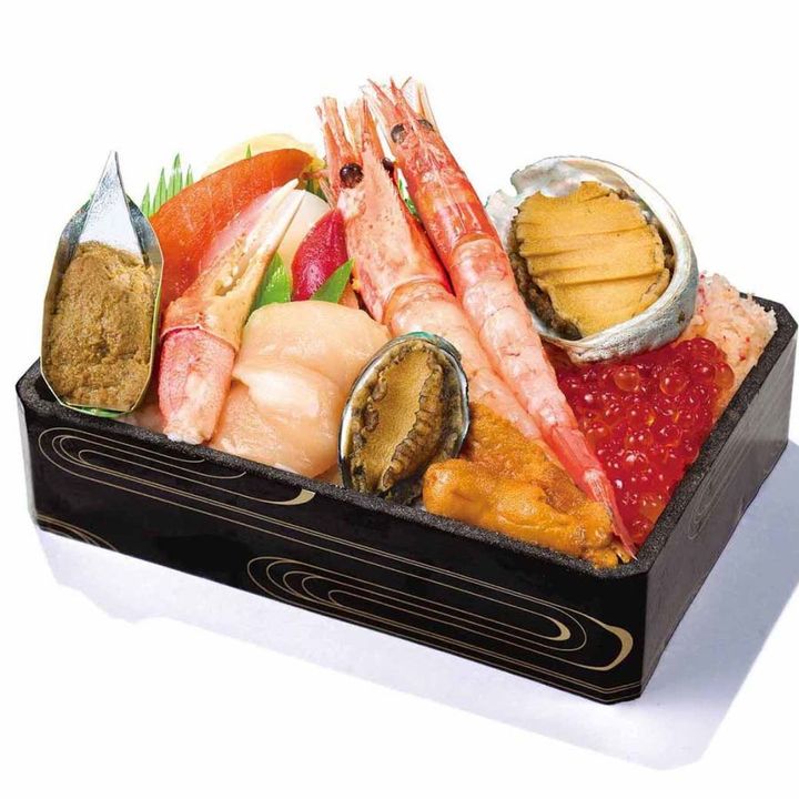 「えびとあわび食べ比べ御膳」3780円