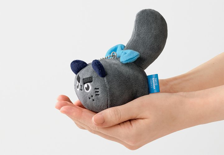 東京ばな奈ワールド「東京ばにゃ奈 ボールチェーン付きぬいぐるみ ごま」