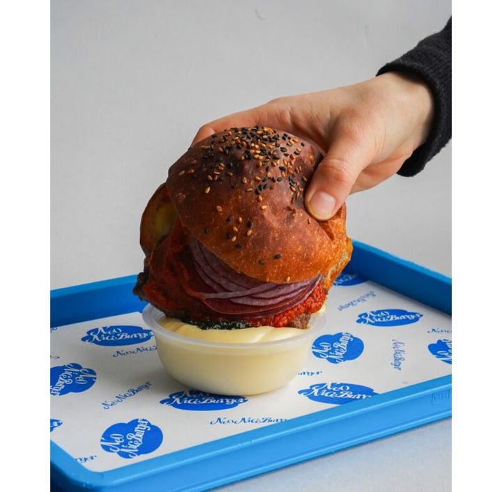 いざ！バーガーにディップ！！