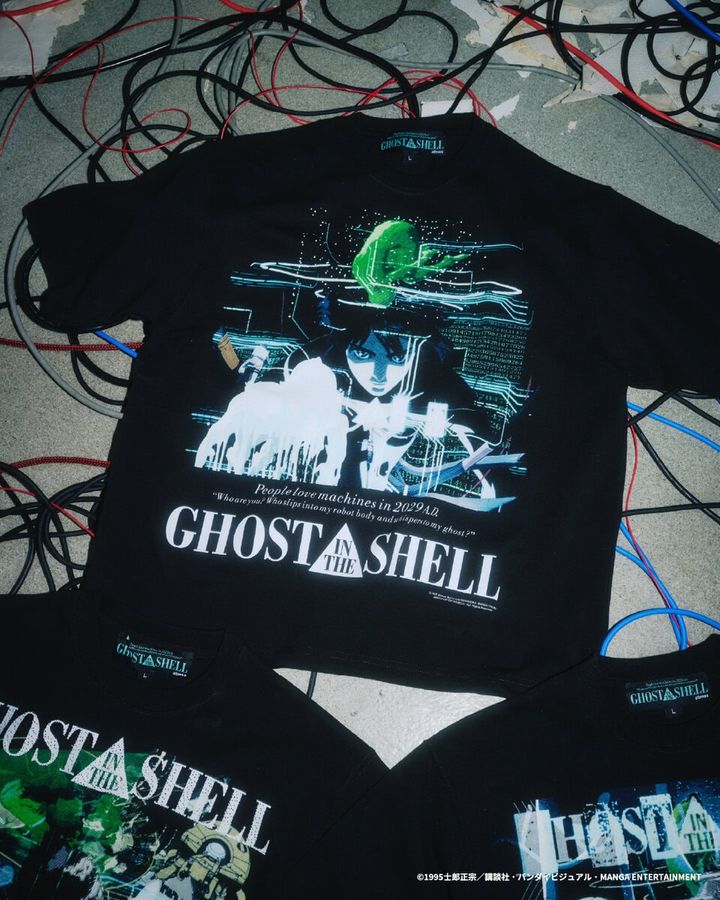 GHOST IN THE SHELL × Kosuke Kawamura × atmos T-shirt 02 ¥12,100