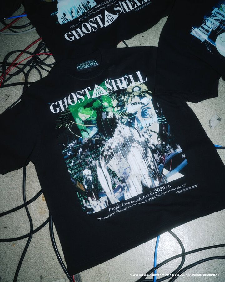 GHOST IN THE SHELL × Kosuke Kawamura × atmos T-shirt 02 ¥12,100