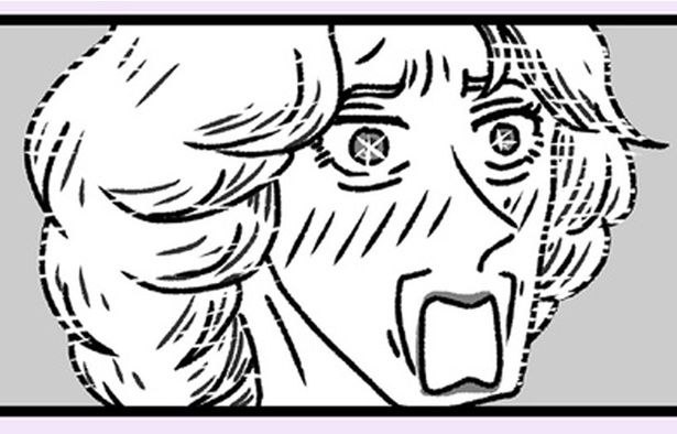 水も滴る朋美さん… （C）かときちどんぐりちゃん／KADOKAWA