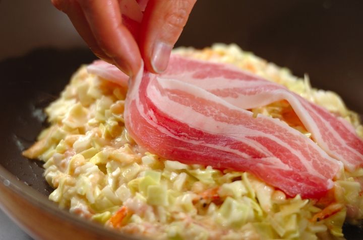 ふわふわおいしい！関西風お好み焼き by 金丸 利恵さんの作り方4