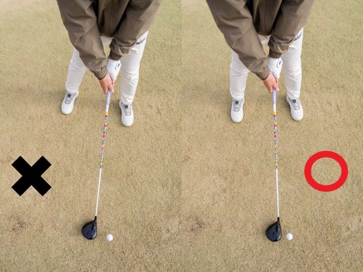 どっちのボール位置が飛ぶの？ドライバーで最長飛距離を出すために変えるべきこと
