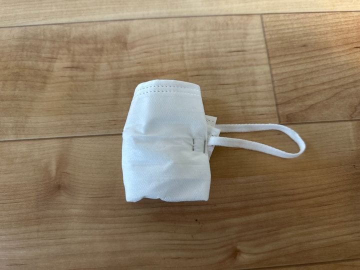 袋状にして靴の中に入れます