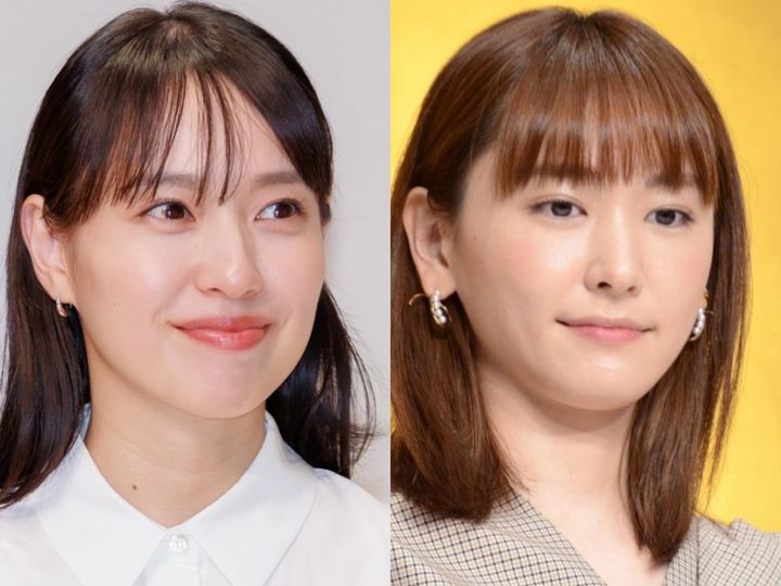 （左から）戸田恵梨香、新垣結衣 クランクイン！ width=